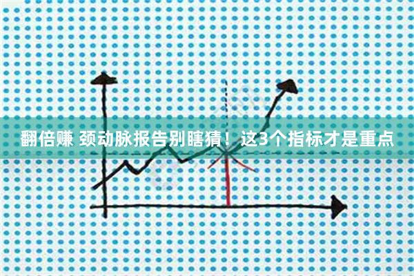 翻倍赚 颈动脉报告别瞎猜！这3个指标才是重点